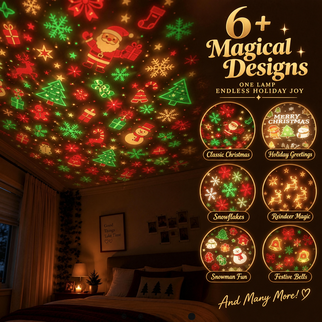 WinterGleam™ Christmas Projector